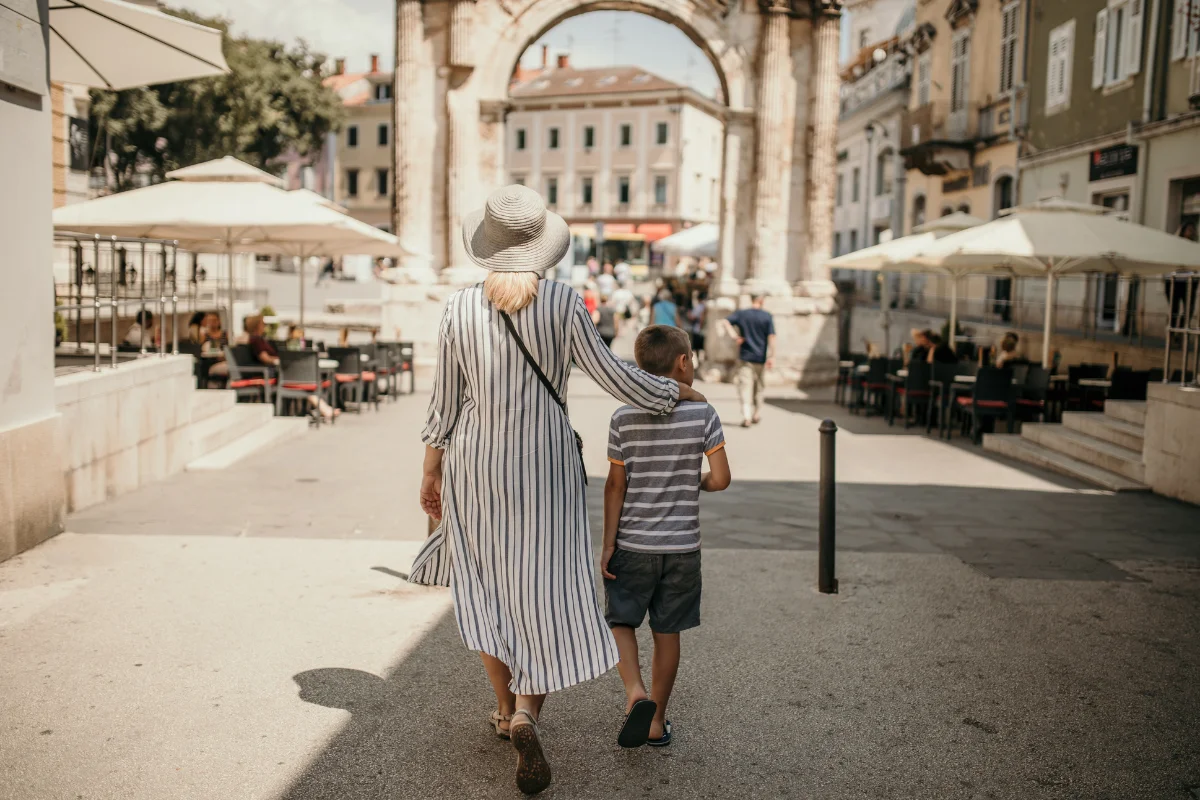 A mother and son discover their Croatian roots in Dubrovnik.
