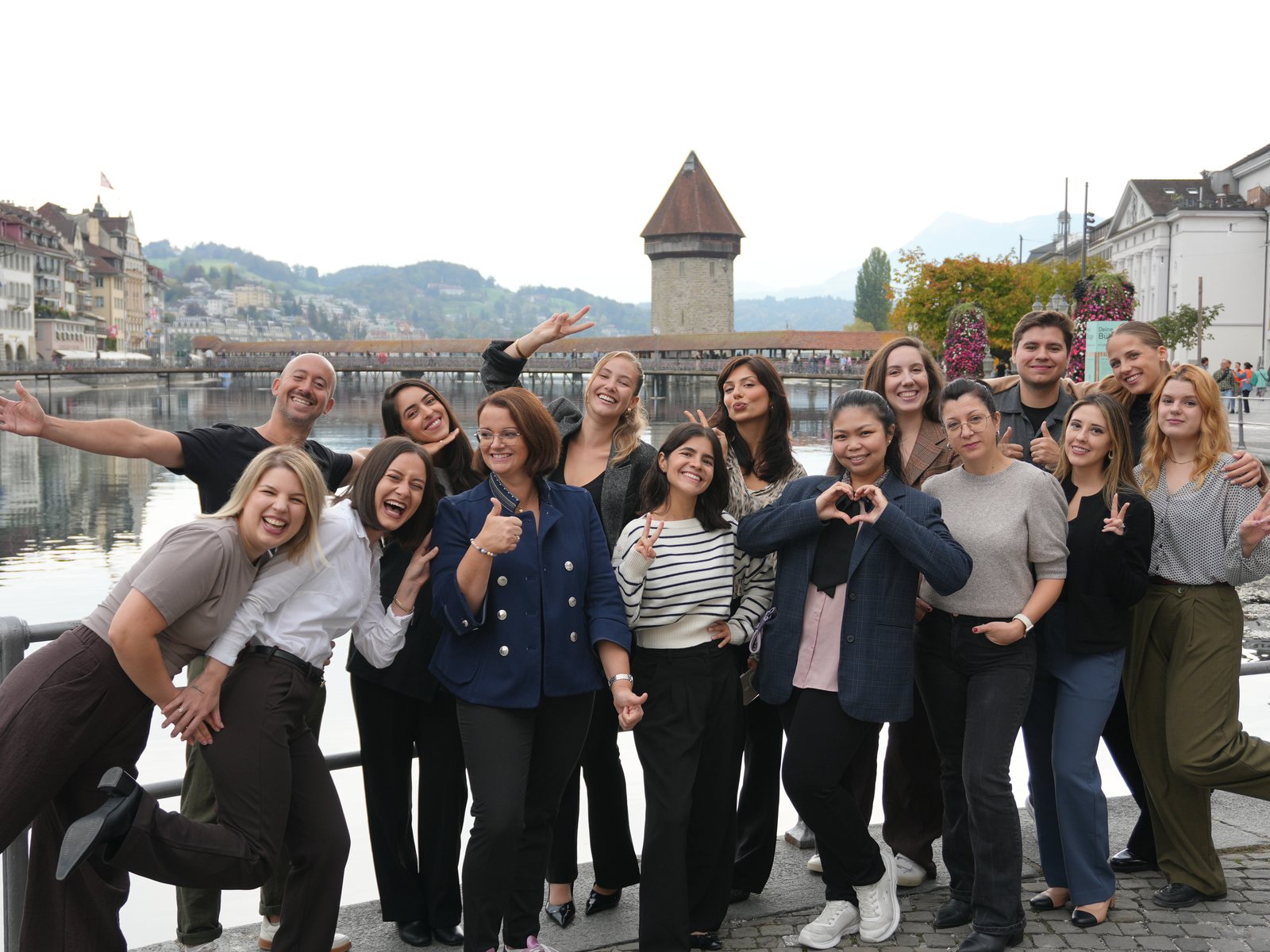 The Salona Consulting team having fun in Lucerne.